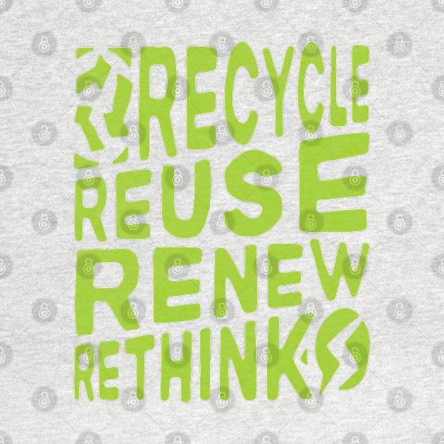 Recycle Reuse Renew Rethink Crisis Environmental Activism by alyssacutter937@gmail.com